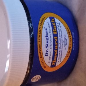 New***DR. SINGHA'S MUSTARD BATH THERAPEUTIC BLEND WITH ESSENTIAL OILS*